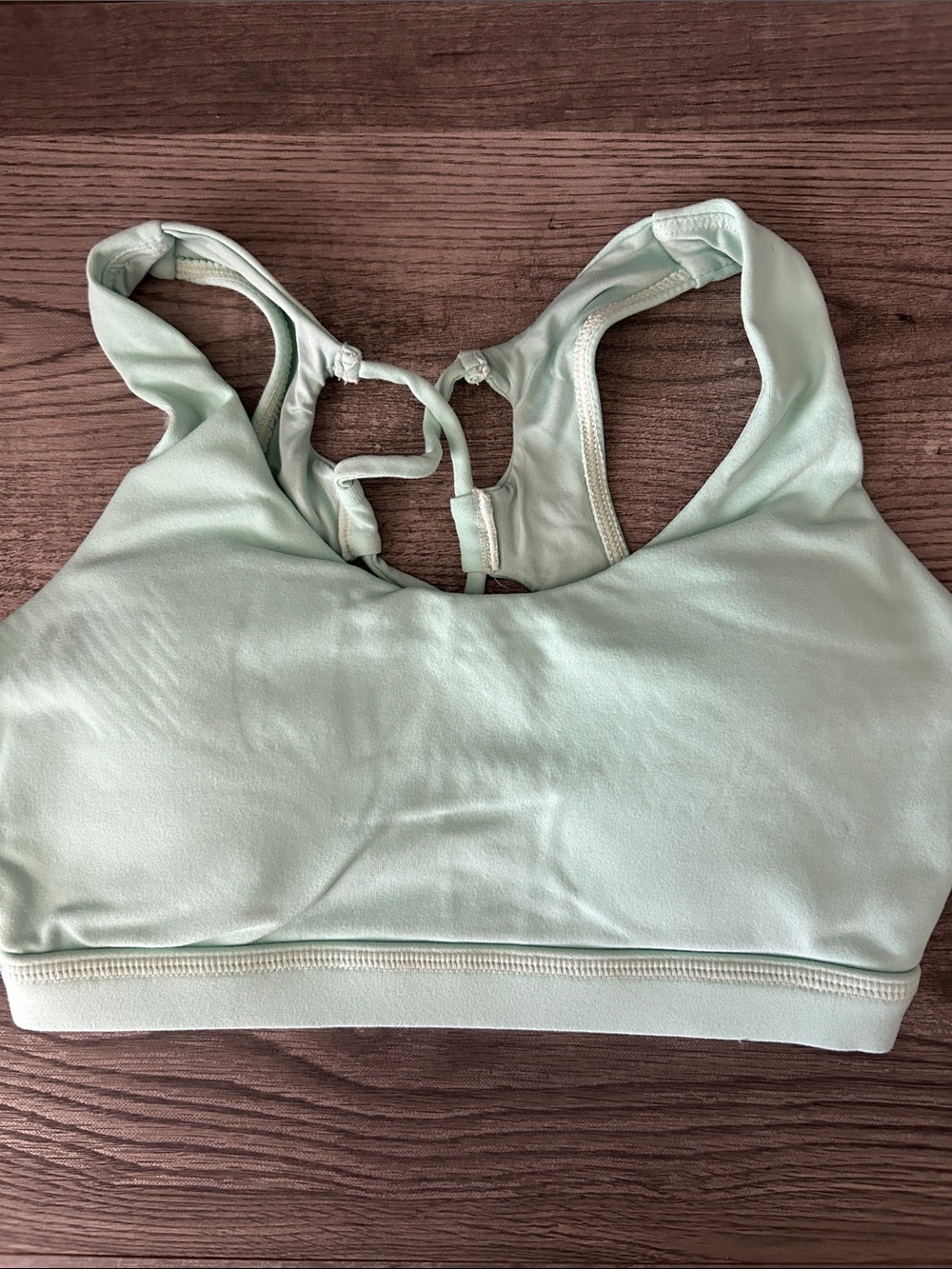 BuffBunny Mint Green Strappy Back Sports Bra